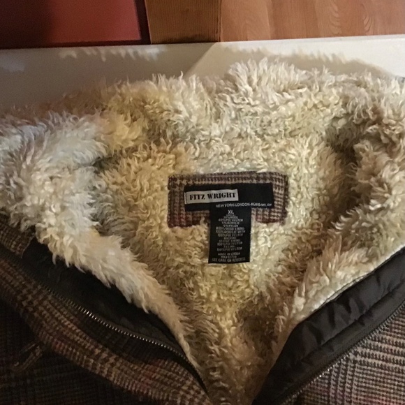 Fitz Wright Sherpa Lined Hooded Jacket - Picture 3 of 8